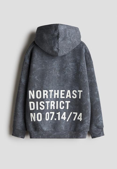H&M - Hoodie - grey northeast 