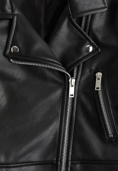 H&M - Biker jacket - black
