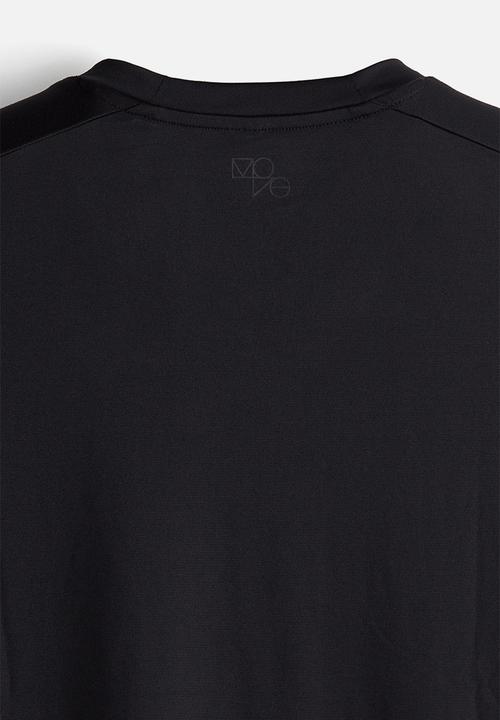 H&M - Regular fit sports top with drymove™ - black