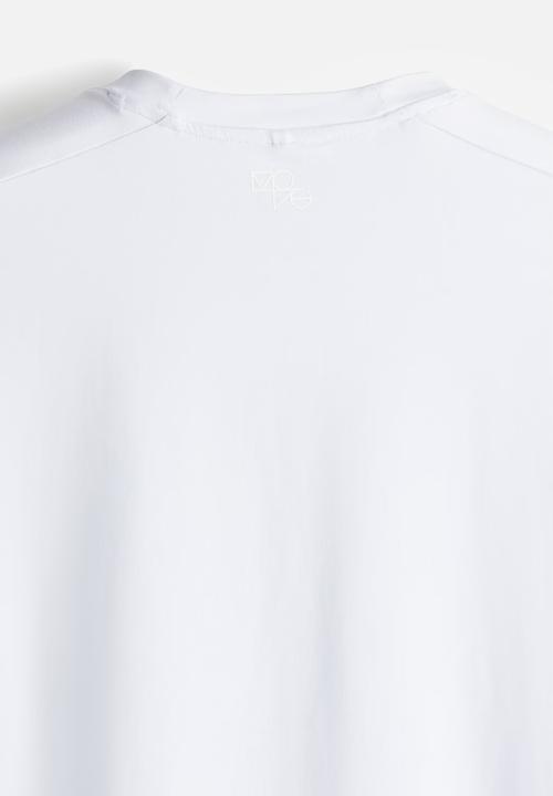 H&M - Regular fit sports top with drymove™ - white