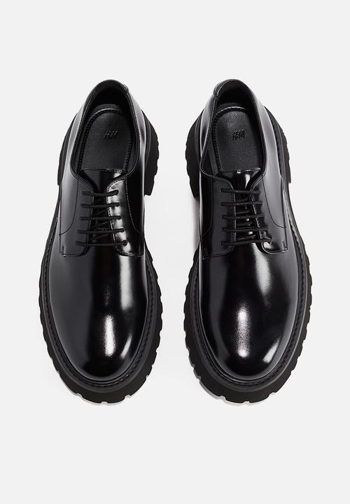H&M - Chunky derby shoes - black