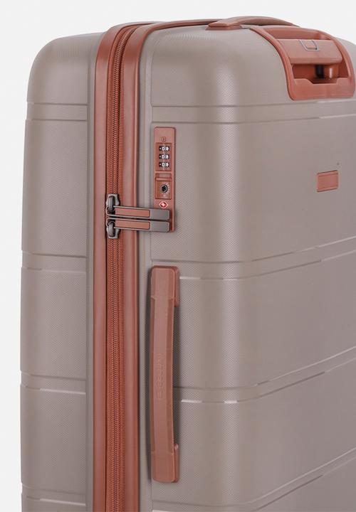 Cellini - Monte Carlo Trolley Case - Milk & Tan