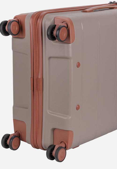 Cellini - Monte Carlo Trolley Case - Milk & Tan