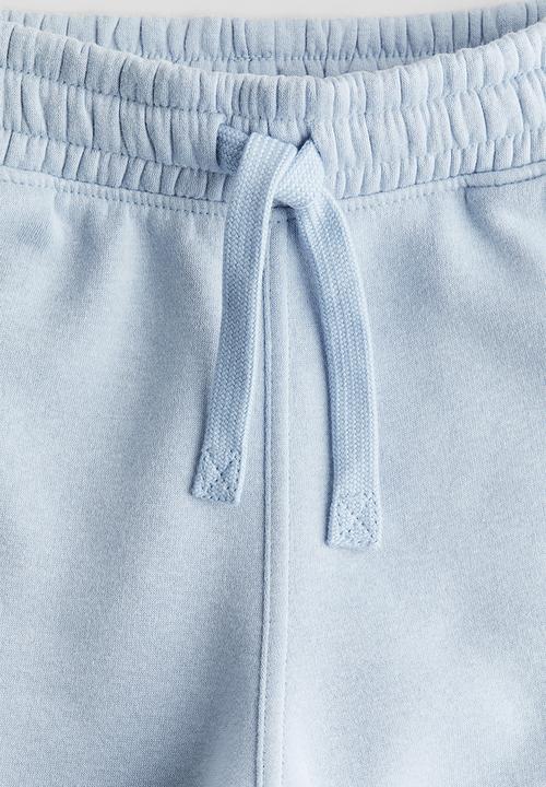 H&M - Cotton sweatshirt joggers - light blue