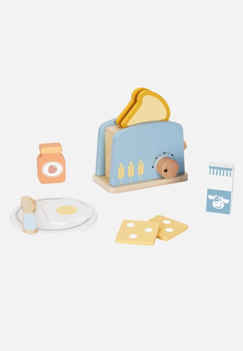 Greenbean Learning - Pretend & play wooden toaster - multi