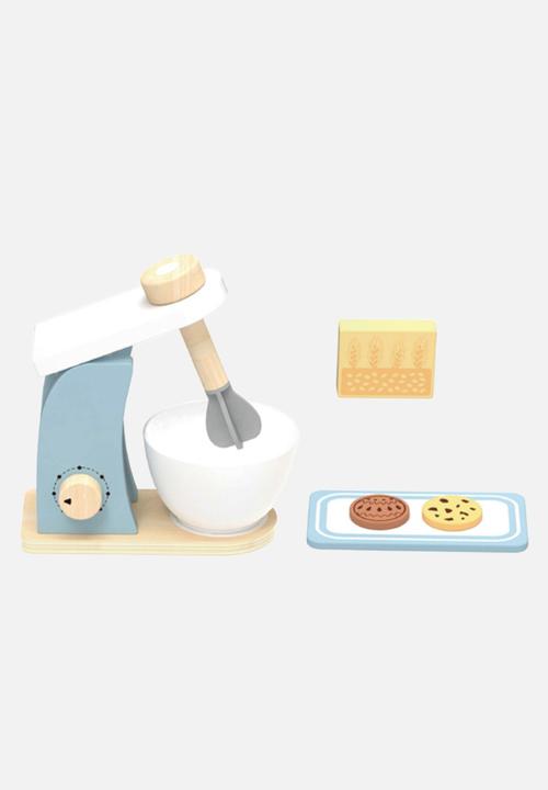 Greenbean Learning - Pretend & play wooden baking mixer set 6pcs - multi