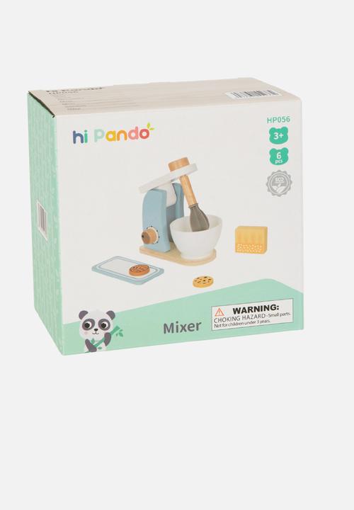 Greenbean Learning - Pretend & play wooden baking mixer set 6pcs - multi
