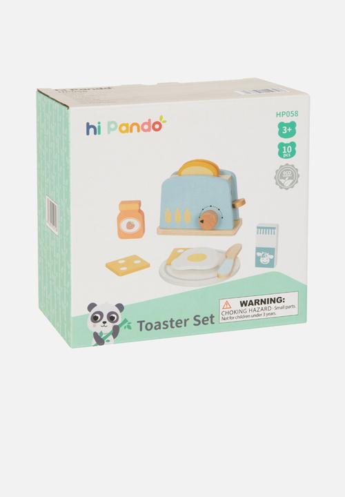 Greenbean Learning - Pretend & play wooden toaster - multi