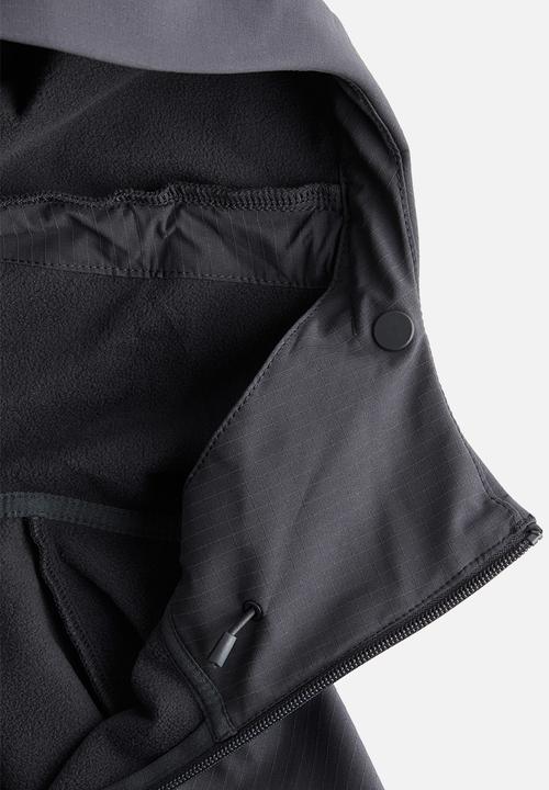 H&M - Regular fit water-repellent softshell jacket - dark grey