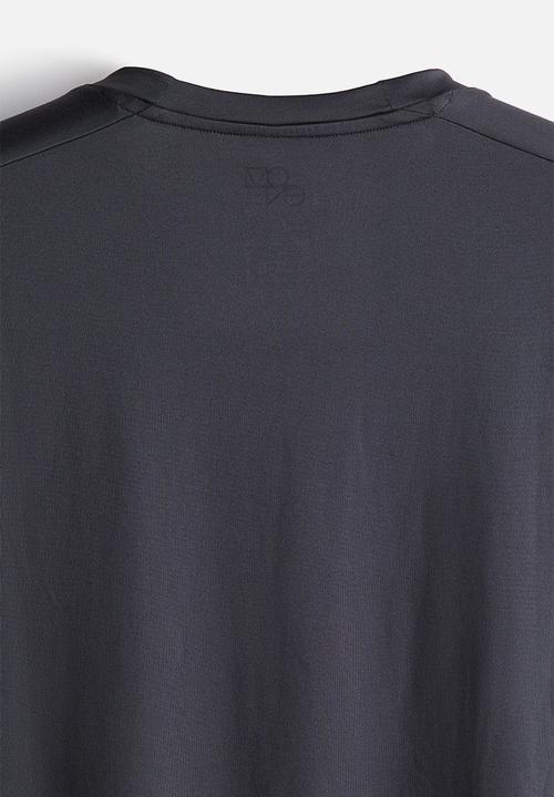H&M - Regular fit sports top with drymove™ - dark grey 