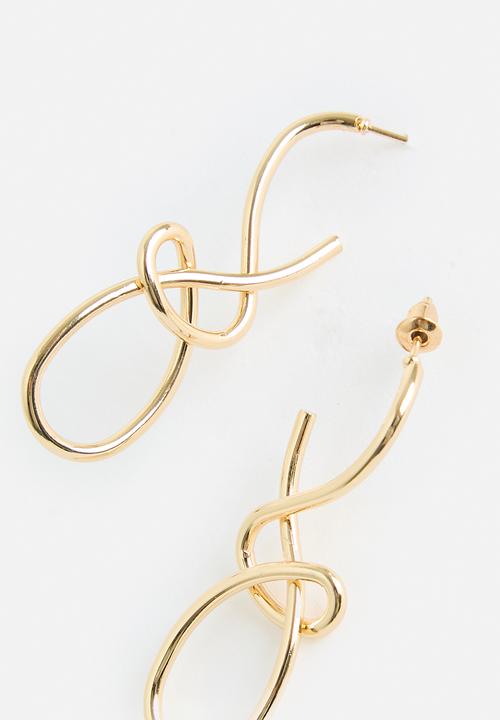 Tessa Design - Amelia twisted earring - gold