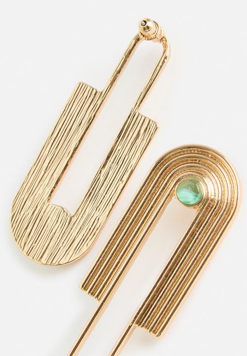Tessa Design - Vicky drop earring - gold