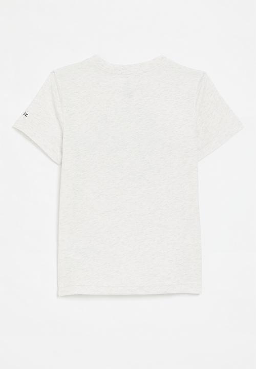Converse - Converse retro remix sneaker arc tee - birch heather