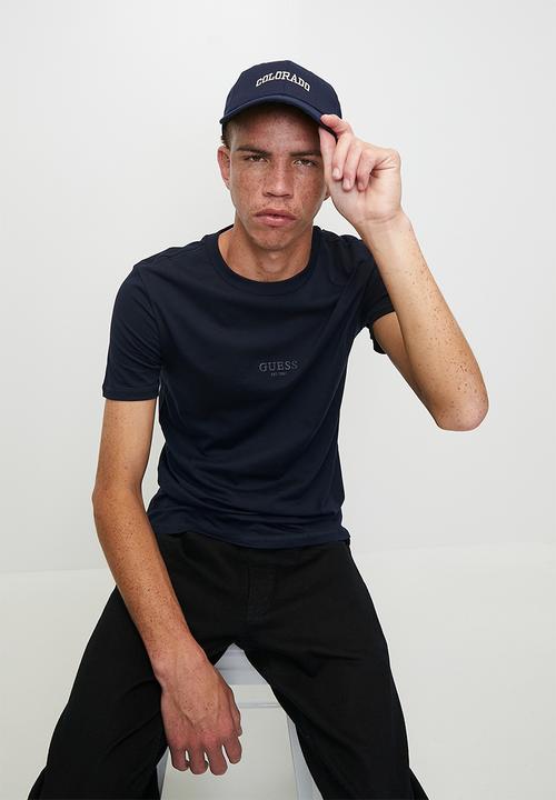 GUESS - Aidy cn short sleeve tee - smart blue	