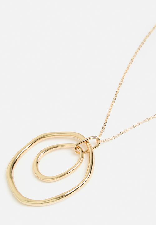 Tessa Design - Lily rings necklace-gold