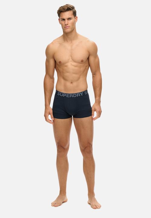 Superdry. - Trunk Triple Pack - Eclipse Navy