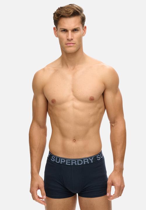 Superdry. - Trunk Triple Pack - Eclipse Navy