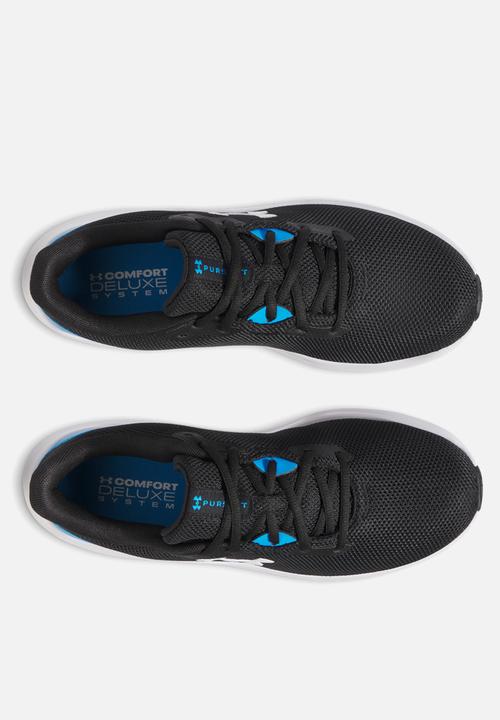 Under Armour - Charged Pursuit 4 - Black/Electric Blue/White