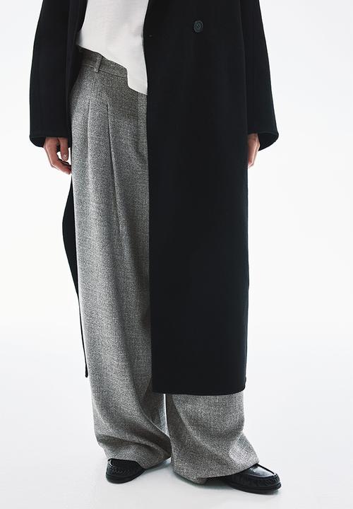 H&M - Wide trousers - grey marl