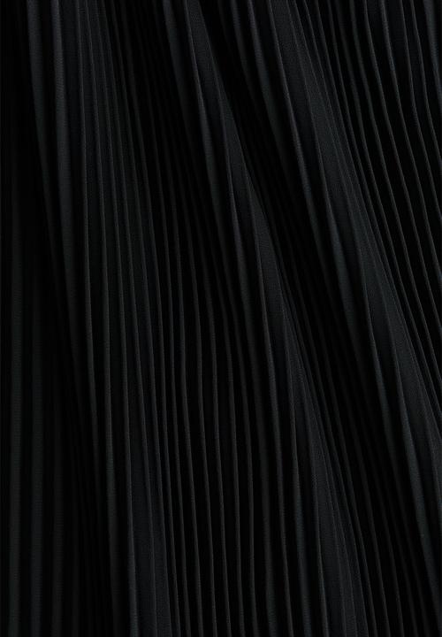 H&M - Pleated chiffon skirt - black