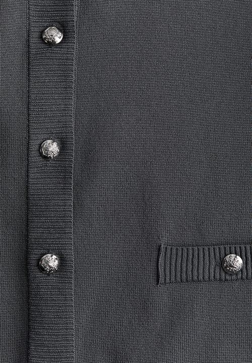 H&M - Fine-knit cardigan - dark grey