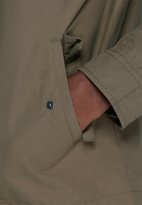 Blend - Drawstring hooded jacket