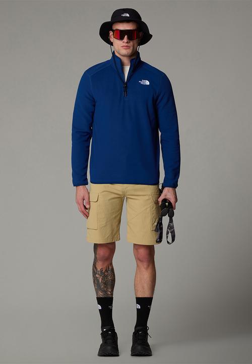 The North Face - 100 Glacier 1/4 Zip - Eu - Estate Blue