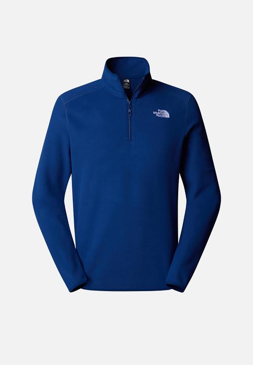 The North Face - 100 Glacier 1/4 Zip - Eu - Estate Blue