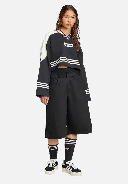 adidas Originals - Crew Sweatshirt - Black/Off White