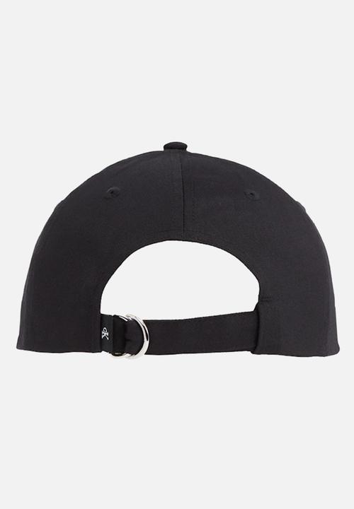 Calvin Klein - Mono logo embro cap - black
