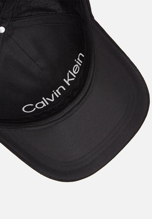 Calvin Klein - Corduroy cotton cap - pvh black