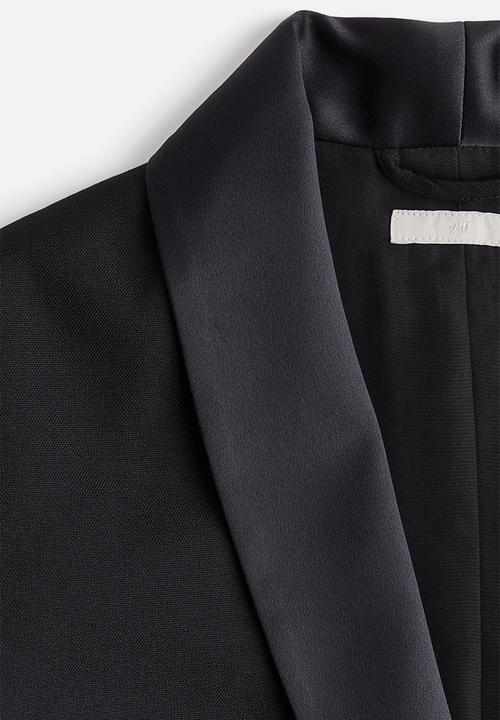 H&M - Tuxedo blazer - black