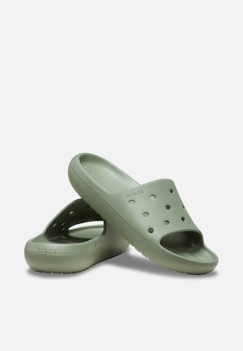 Crocs - Classic Slide v2 - Moss