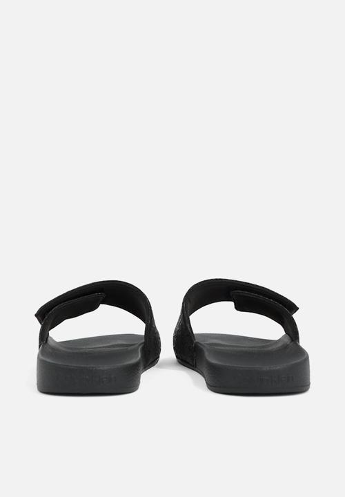 Calvin Klein - Pool slide mono - black mono