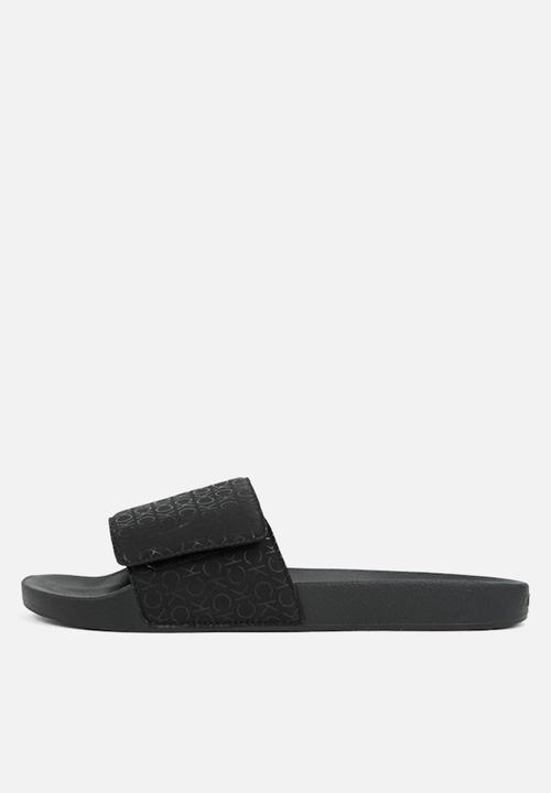 Calvin Klein - Pool slide mono - black mono
