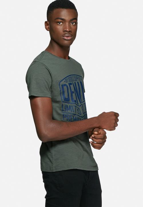 Blend - Raw denim tee