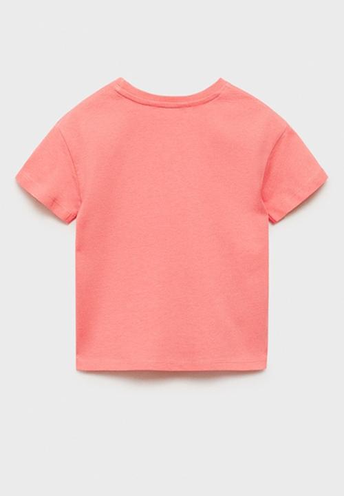 MANGO - T-shirt crab - bright red