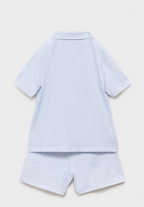 MANGO - Pyjama napb - light pastel blue