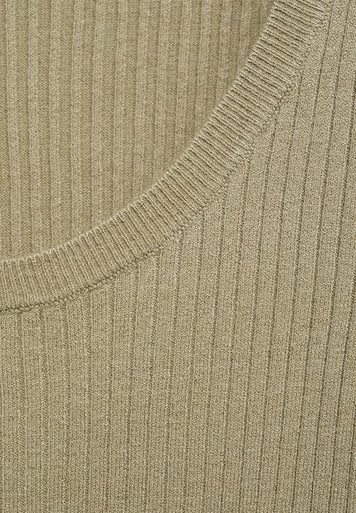 MANGO - Sweater Bamboleo - Beige/Khaki