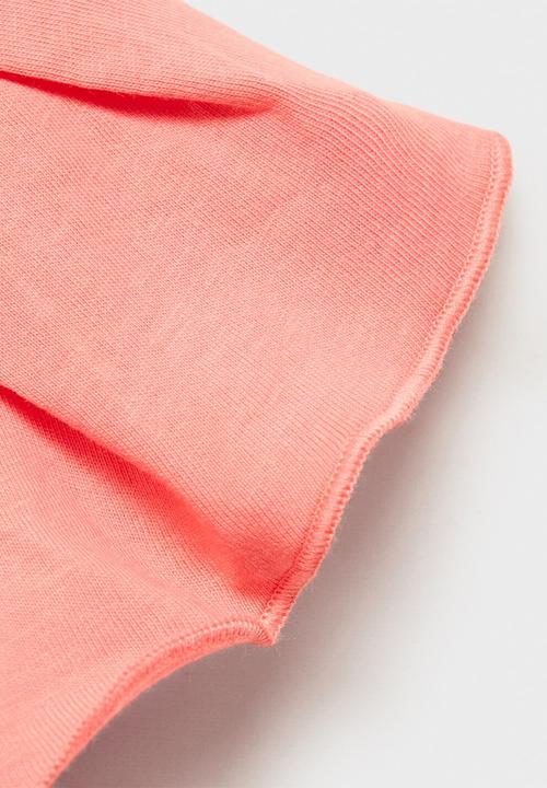 MANGO - T-shirt softb - bright red