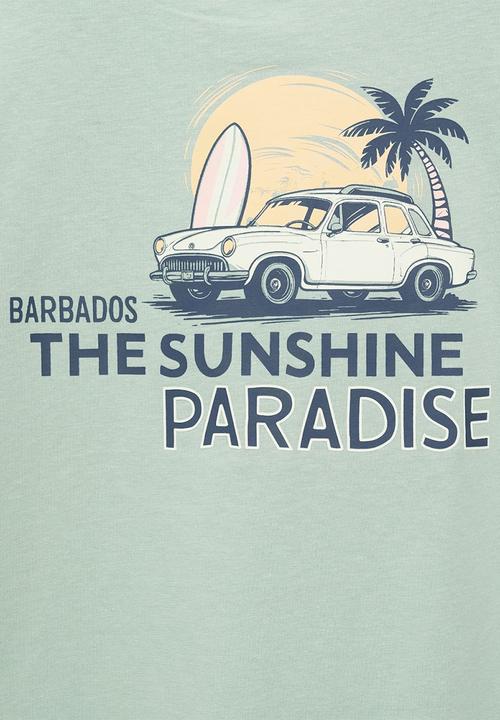 MANGO - T-shirt paradise - green