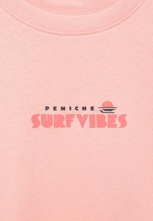MANGO - T-shirt peniche - light pastel orange