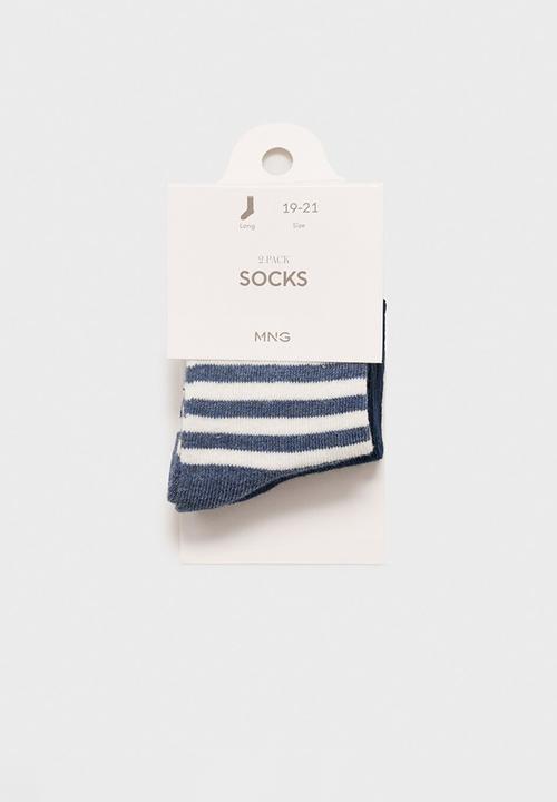 MANGO - Socks thickb - navy
