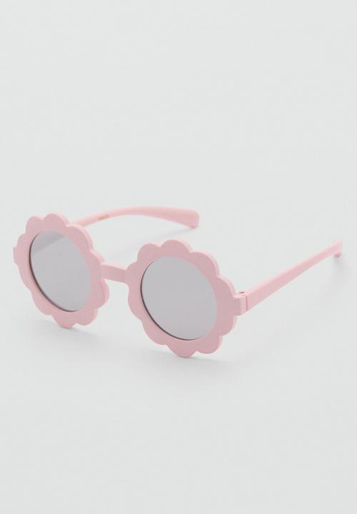 MANGO - Sunglasses flower - light pastel pink
