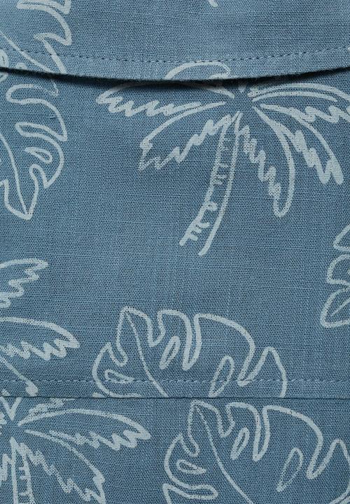 MANGO - Shirt fiji - medium blue