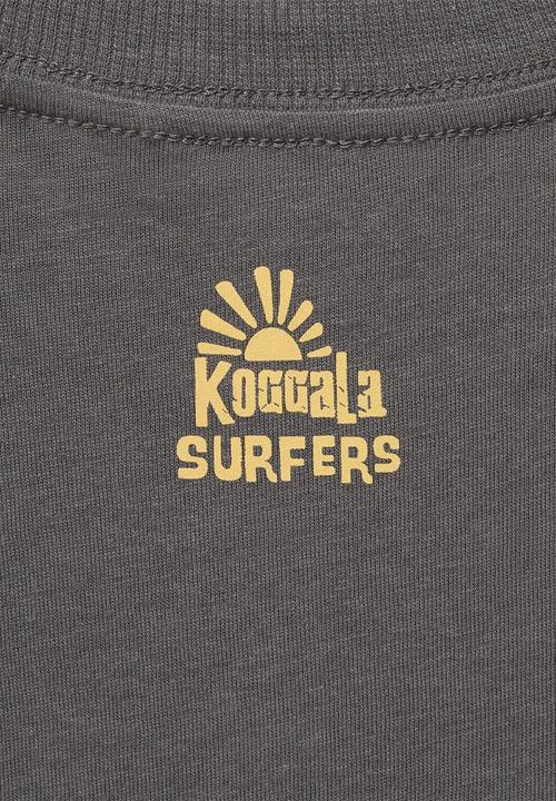 MANGO - T-shirt koggala - charcoal