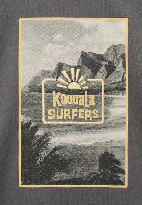 MANGO - T-shirt koggala - charcoal