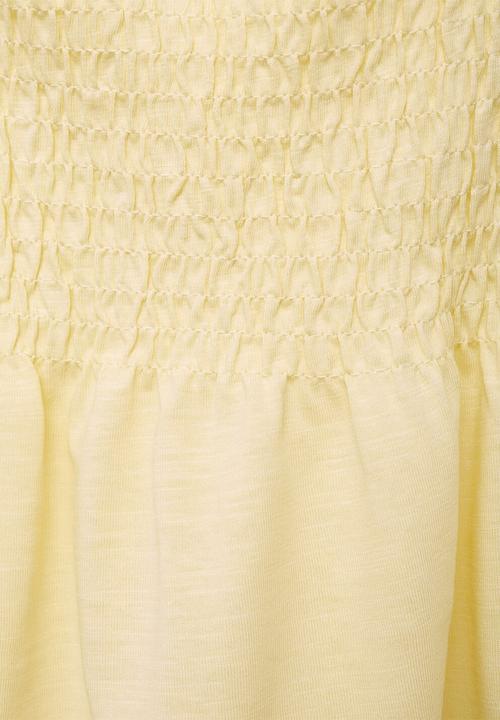 MANGO - T-shirt playa - light pastel yellow