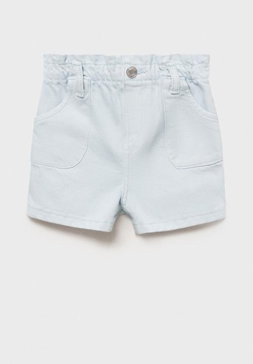 MANGO - Shorts pepi - sky blue