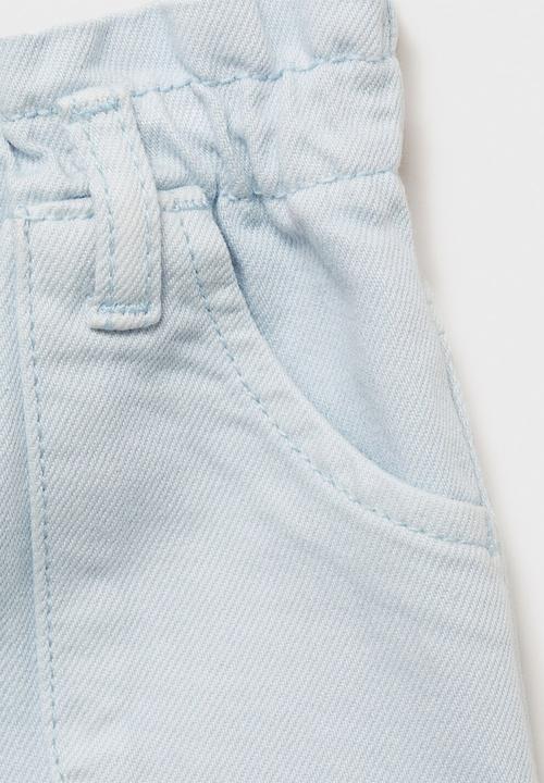 MANGO - Shorts pepi - sky blue